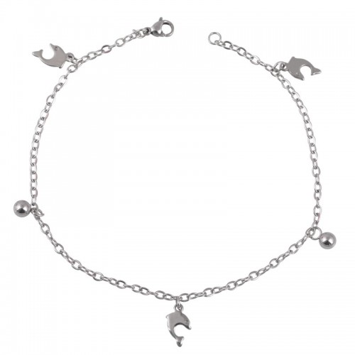 Βραχιόλι ποδιού με δελφίνια...