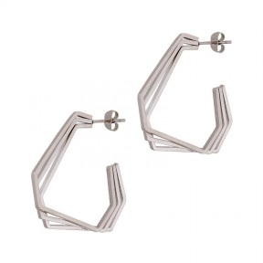 Σκουλαρίκια πολύγωνα από...